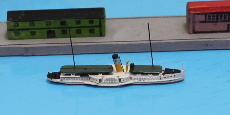 Passenger freighter "Cuxhaven" (1 p.) GER 1924 Hydra Art 4